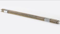 SET OF 8 BRASS STAIR RODS