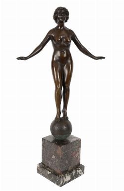 ART DECO BRONZE SCULPTURE
