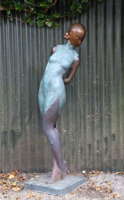 BRONZE ART DECO SCULPTURE