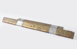 SET OF 18 BRASS STAIR FRONTS