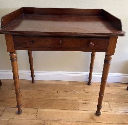 REGENCY MAHOGANY SIDE TABLE, 19TH CENTURY