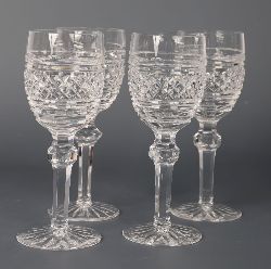 SET OF 6 WATERFORD CASTLETOWN CLARET GLASSES