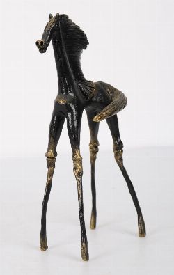 STYLISED COMPOSITE HORSE, POSSIBLY INDIAN, 20TH CENTURY