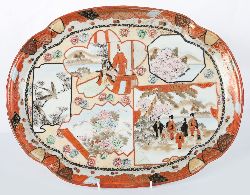 JAPANESE MEIJI KUTANI PLATTER