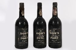 3 BOTTLES OF DOW'S 1972 VINTAGE PORT