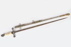 FINE 19TH-CENTURY DECORATED CEREMONIAL SWORD