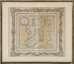 ANTIQUE MAP OF IRELAND