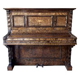 TAYLOR & SON, LONDON, UPRIGHT PIANO, LATE 19TH CENTURY