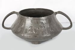 ART NOUVEAU PEWTER BOWL