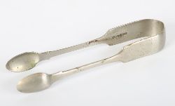 SILVER SUGAR TONGS