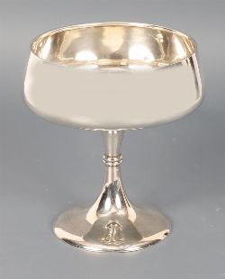 STERLING SILVER PEDESTAL DESSERT BOWL, BIRMINGHAM 1934