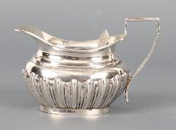 STERLING SILVER CREAM JUG, BIRMINGHAM 1911