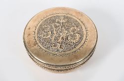 GILDED SILVER HOST BOX