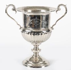 SILVER-PLATED CHAMPAGNE ICE BUCKET