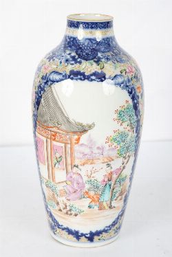 CHINESE EGGSHELL PORCELAIN VASE WITH YONGZHENG MARK