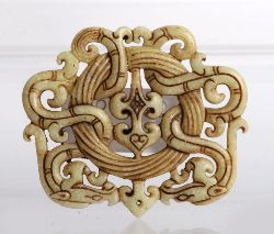 CHINESE QING CELADON JADE PENDANT