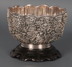 19TH-CENTURY JAPANESE SILVER BOWL