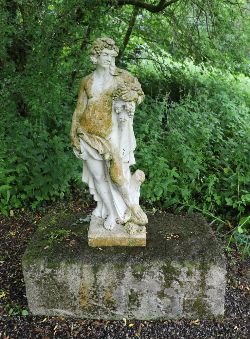 MOULDED STONE SCULPTURE