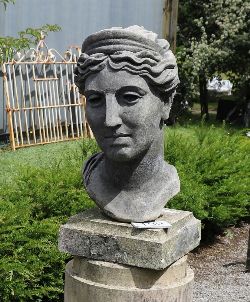 19TH-CENTURY MOULDED STONE SCULPTURE