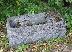ANTIQUE MOULDED STONE TROUGH
