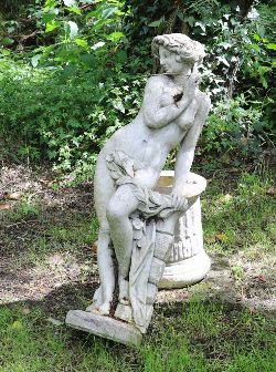 MOULDED STONE GARDEN SCULPTURE