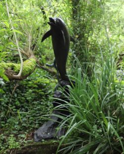 BRONZE SCULPTURE GARDEN FOUNTAIN