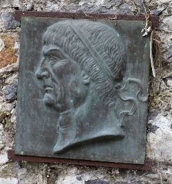 19TH-CENTURY BRONZE PLAQUE