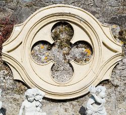 LARGE GOTHIC STYLE WINDOW PANEL