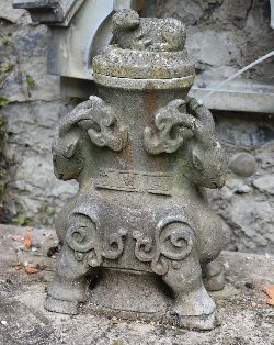 19TH-CENTURY MARBLE GARDEN SCULPTURE