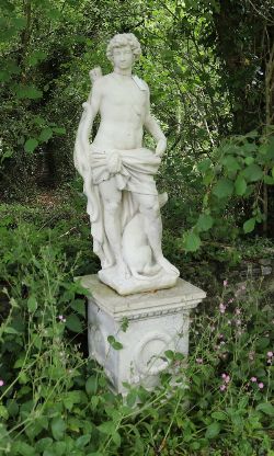 CLASSICAL MOULDED STONE SCULPTURE