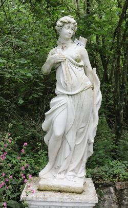 CLASSICAL MOULDED STONE SCULPTURE