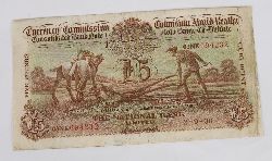 IRISH Â£5 PLOUGHMAN NOTE, 1938