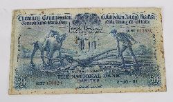 RARE IRISH Â£10 PLOUGHMAN NOTE,1931