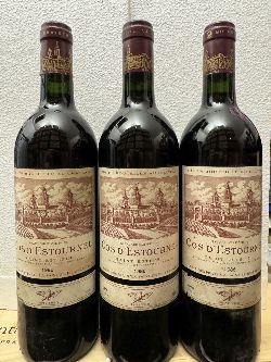 CHATEAU COS D'ESTOURNEL, SAINT ESTEPHE, 1986