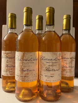 CHATEAU D'ARCHE, SAUTERNES 1986