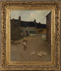 GEORGE BERNARD O'NEILL (1828 - 1917)