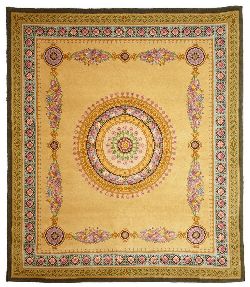 EMPIRE PATTERN HAND-MADE CARPET