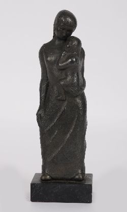 BRONZE TONED SCULPTURE 