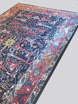 BIDJAR WEST PERSIA DESIGN DRAGON CARPET