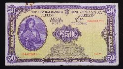 THE CENTRAL BANK OF IRELAND, "LADY LAVERY" FIFTY POUND NOTE