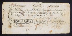 BANK OF IRELAND ONE GUINEA NOTE, DUBLIN ISSUE