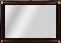 REGENCY MAHOGANY AND PARCEL-GILT PIER MIRROR