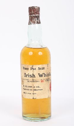 P. FLYNN & CO. 20 YEAR OLD PURE POT STILL IRISH WHISKEY, CIRCA 1920S