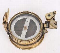 STANLEY LONDON 1912 MILITARY PRISMATIC COMPASS