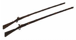 TWO 19TH-CENTURY NORTH AFRICAN MUSKETS