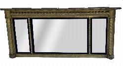 REGENCY GILTWOOD OVERMANTEL MIRROR