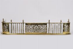 DUBLIN REGENCY PERIOD BRASS FENDER