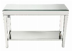 CONTEMPORARY MIRRORED CONSOLE TABLE