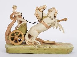 ROYAL DUX PORCELAIN FIGURAL GROUP