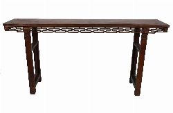 CHINESE QING DYNASTY HUANGHUALI ALTAR TABLE